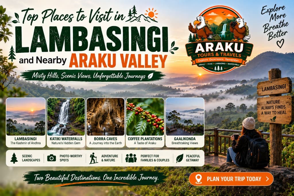 Top Places to Visit in Lambasingi and Nearby Araku Valley